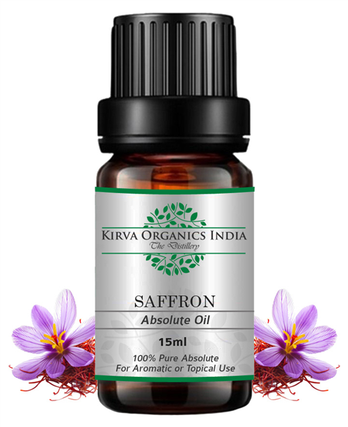 SAFFRON ABSOLUTE OIL - Kirva Organics India